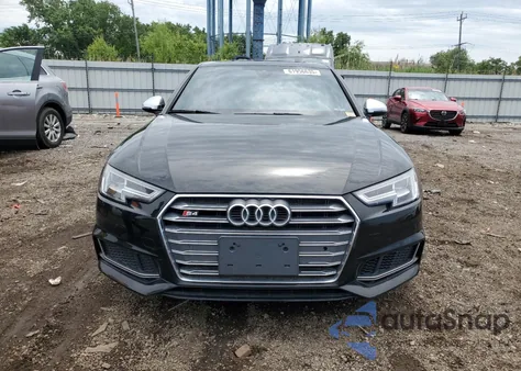 2018 Audi S4 Premium Plus из США, поврежденный, VIN WAUB4AF42JA002421